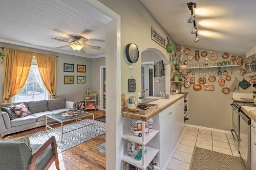 Stylish Asheville Home With Backyard And Fire Pit