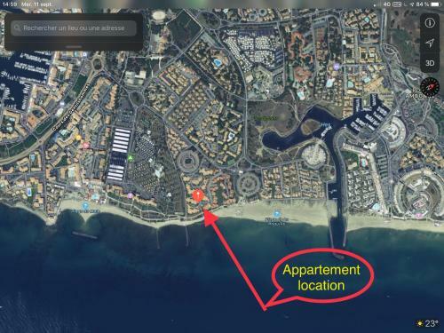 Apartamento R�sidence Le Neptuna T2 Direct Plage Wifi Clim