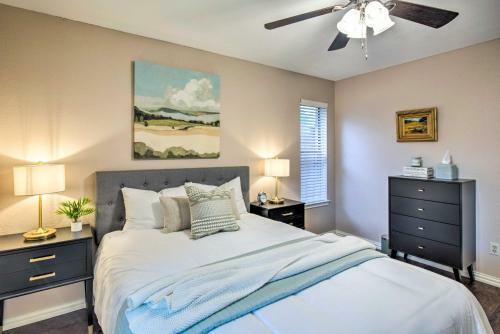 Modern Coppell Retreat With Patio And Fire Pit!