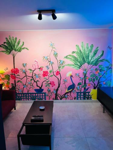 Apartamento Pink Tropical Champagne