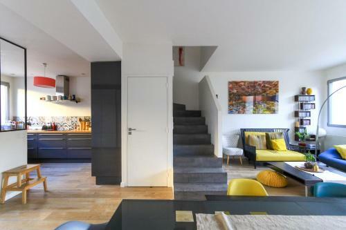 Apartamento Atypical House With Gardens Near Paris
