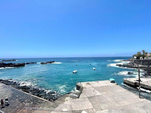 Apartamento Junto A Oceano, Terraza, Bbq En Playa Alcala