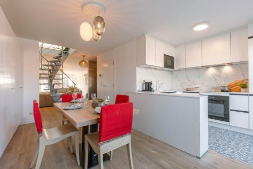 Spacious Duplex Apartment On Top Location In Knokke With Parking