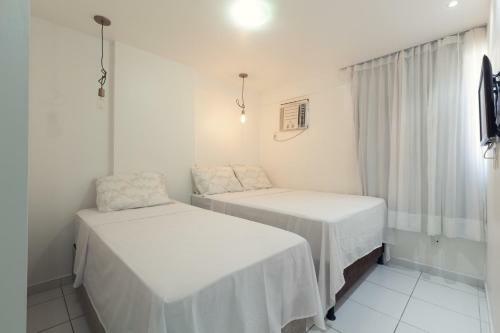 Apartamento Flat Quarto E Sala C/ Vista Mar Espetacular