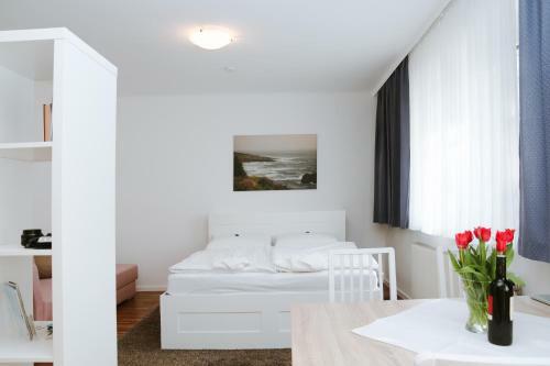 Ferienwohnung In Der Fu�g�ngerzone Gartenblick - Studio Apartment