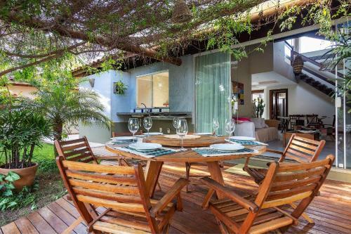 Casa 40 Metros Do Mar Com Piscina Privativa - Completa 4 Suites