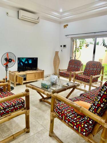 Apartamento Villa De 4 Chambres Salon