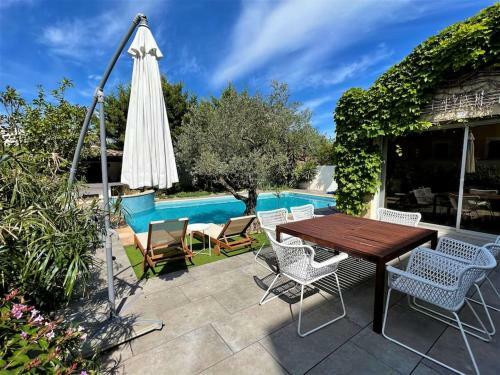 +villa L'oasis Centre Ville Piscine, Clim Parking