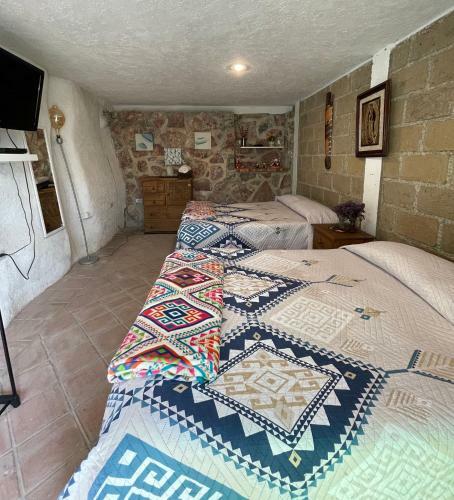 Jard�n Quinta Las Fuentes Caba�as, Valsequillo. Puebla