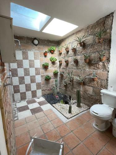 Jard�n Quinta Las Fuentes Caba�as, Valsequillo. Puebla