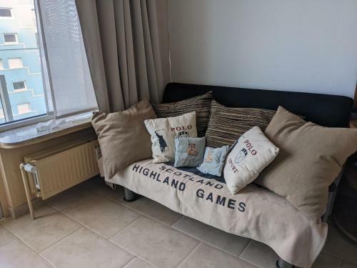 Apartamento Studio Sun South-semi Seaview-sea At 15meter-ostend