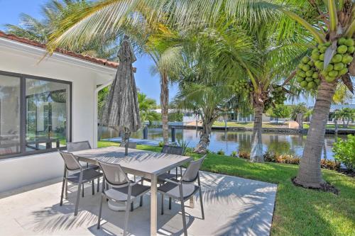 Luxe Wilton Manors Home With Private Boat Dock