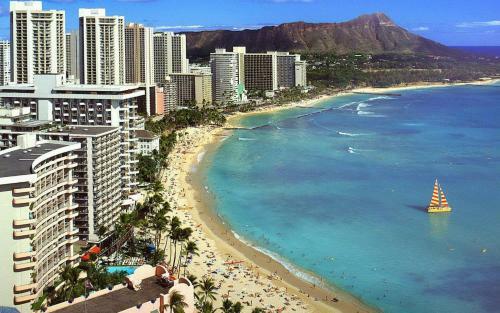 Apartamento 43rd Fl. Studio With Ocean And Diamond Head Views