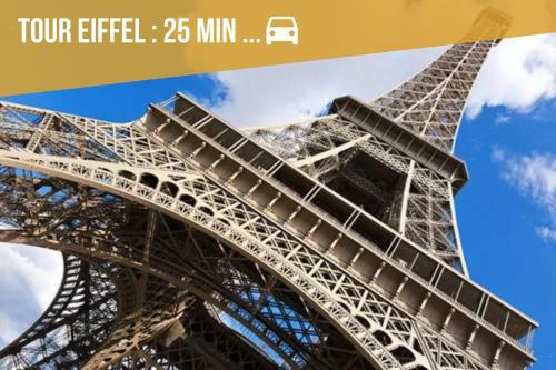 Apartamento Clavena Appart Paris Wifi-parking-netflix