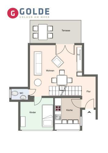Apartamento Reetdachhaus H�s Am Wall Appartement M H�s Am Wall