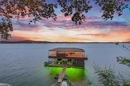 The Above Sunset Point On Lake Travis