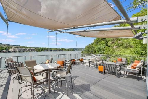 The Above Waterfalls On Lake Austin