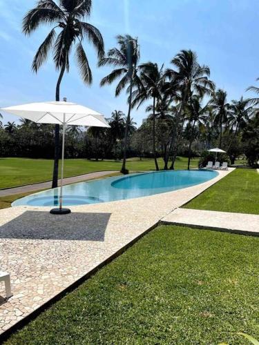 Apartamento Elegante Departamento Con Alberca Y Campo De Golf.