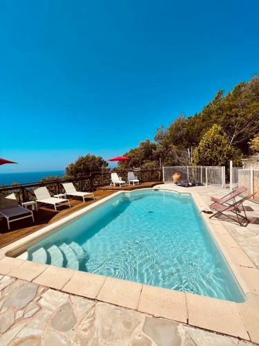 Magnifique Villa Piscine Climatis� Vue Mer Ref Villa Eucalyptus