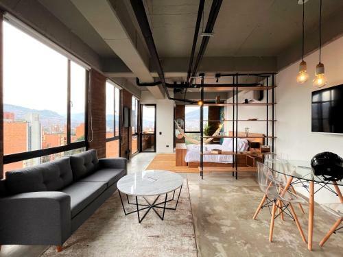 Apartamento Modern Loft With Balcony In Laureles