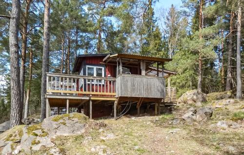 Amazing Home In Herr�ng With Sauna And 1 Bedrooms