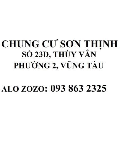Apartamento Chung C? ??i Di?n Bi?n 110m2 - S?n Th?nh Vung Tau