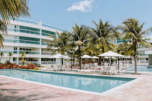 Apartamento Qavi - Flat Sofisticado Em Resort Beira Mar Cotovelo #inmare355