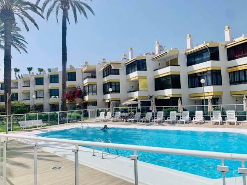 Apartamento San Agustin, Close To The Beach With Pool !