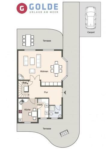 Doppelhaus Gartenweg Ferienhaus Ruhepol