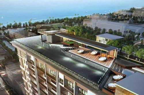 Apartamento 17f Seaview!! Rooftop Infinity Swimming Pool