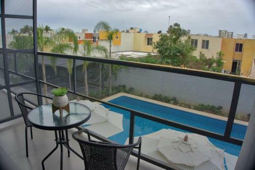 New Apartment W/pool, And Very Close To The Beach