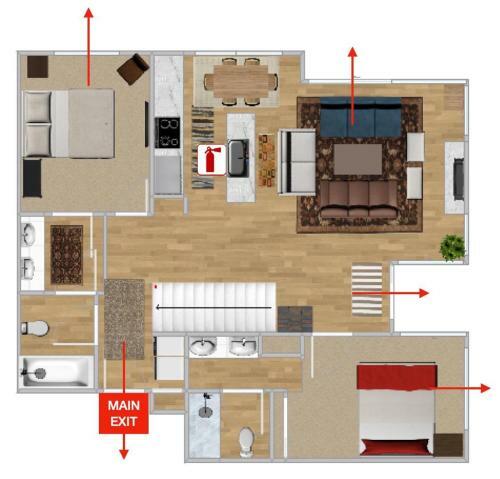 #490 - Modern, Rustic Mammoth Condo, Mountain Views & Spa