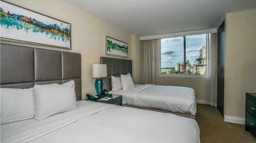 Apartamento Hilton Doubletree-luxury Suite 2 Queen Beds Up To 6 Guests