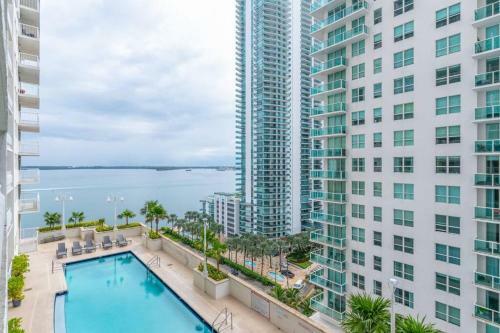 Apartamento 3 Bedroom Apt Bay View Brickell With Free Parking