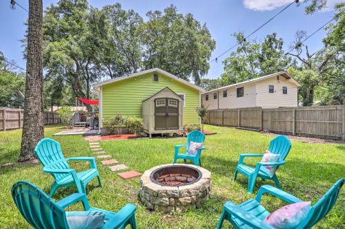 Bright St Augustine Cottage About 3 Mi To Beach!