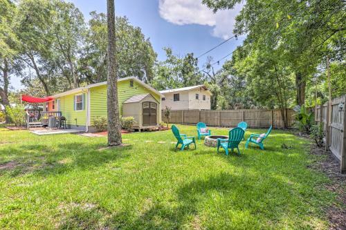 Bright St Augustine Cottage About 3 Mi To Beach!