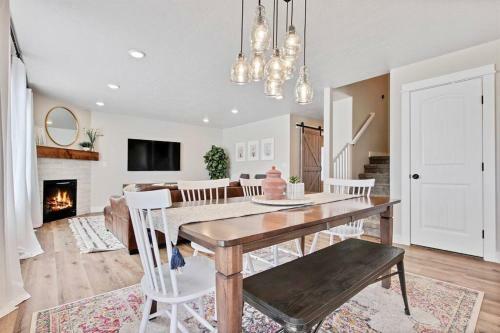 The White Custom Farmhouse 5 Bedroom Home