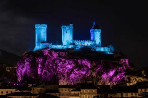 Agr�able Maison Au Centre Historique De Foix Avec Garage