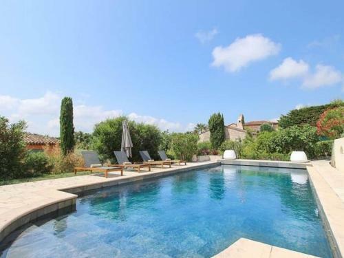Majestic Holiday Home In Grimaud With Private Pool