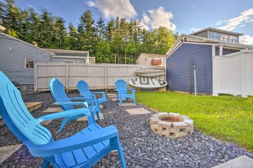 Saratoga Springs Cottage Fire Pit, Boat Dock