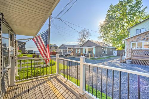 Saratoga Springs Cottage Fire Pit, Boat Dock