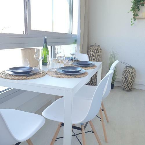 Apartamento Blue Sky La Grande Motte Studio -pool-5min Beach -queensizebed -wifi