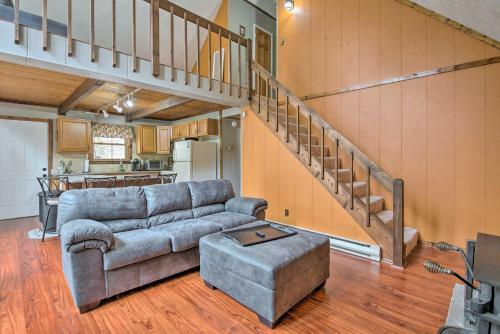 Pet-friendly Albrightsville Cabin With Grill!