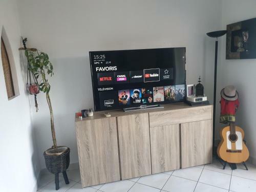 Apartamento 2piece 6 Couchage Piscine
