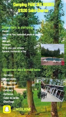 Mobil-home, Camping Parc Des Roches Saint-cheron
