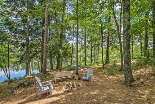 Lake Arrowhead Waterfront Cabin With Deck And Grill