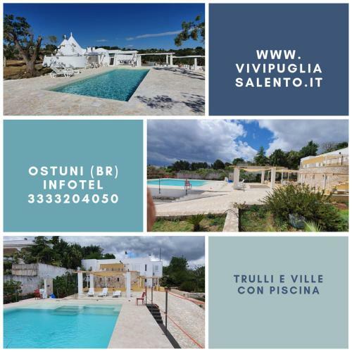 Ostuni, Villa Roma Con Piscina, 4 Camere, 4 Bagni, 8 Posti
