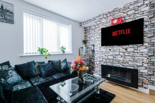 Apartamento Spacious & Luxurious, Peaceful Modern 3 Bed Home