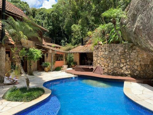 Casa Da Montanha Com Muita Natureza