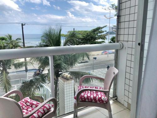 Apartamento Vista Para O Mar Com Wifi 250 Mbps E 1 Vaga
